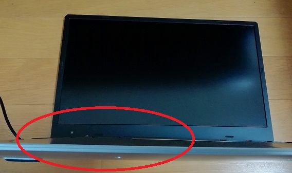 MUGA ストイック PC2のキーボードが膨らんできた(ALTキー付近)