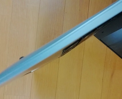 MUGA ストイック PC2のキーボードが膨らんできた