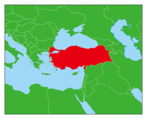 トルコ地図